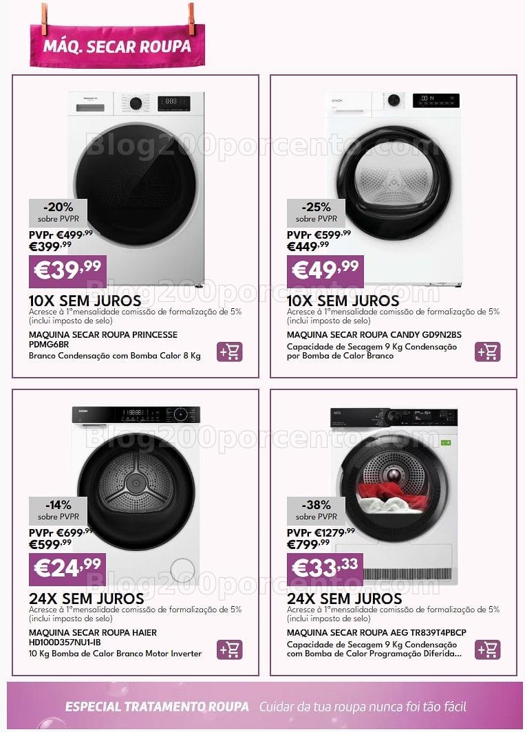 Antevisão Folheto RADIO POPULAR Especial Tratamento de Roupa Promoções até 21 outubro